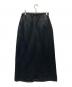 MANOF (マノフ) SATIN MAXI SKIRT ブラック サイズ:M：5000円