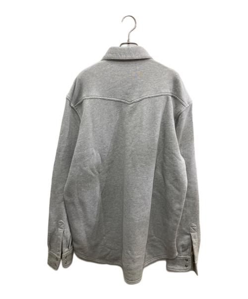 DIESEL（ディーゼル）DIESEL (ディーゼル) スウェットシャツジャケット グレー サイズ:Lの古着・服飾アイテム