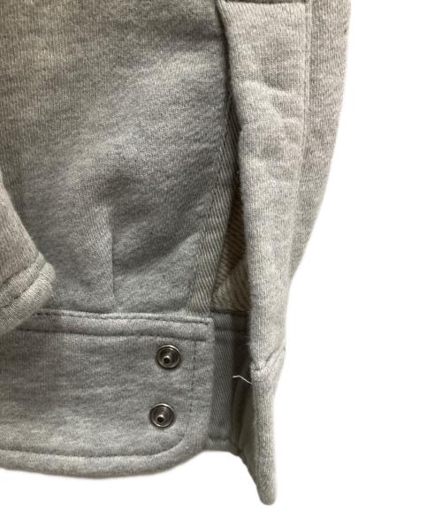 DIESEL（ディーゼル）DIESEL (ディーゼル) スウェットシャツジャケット グレー サイズ:Lの古着・服飾アイテム