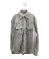 DIESEL（ディーゼル）の古着「スウェットシャツジャケット」｜グレー
