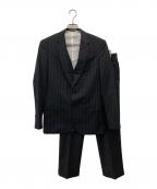 PAUL SMITHポールスミス）の古着「ストライプ3ピースセットアップスーツ」｜ブラック