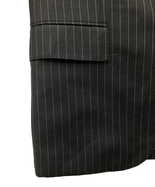 PAUL SMITH（ポールスミス）PAUL SMITH (ポールスミス) ストライプ3ピースセットアップスーツ ブラック サイズ:Lの古着・服飾アイテム