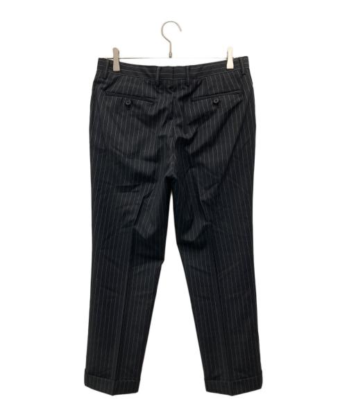 PAUL SMITH（ポールスミス）PAUL SMITH (ポールスミス) ストライプ3ピースセットアップスーツ ブラック サイズ:Lの古着・服飾アイテム