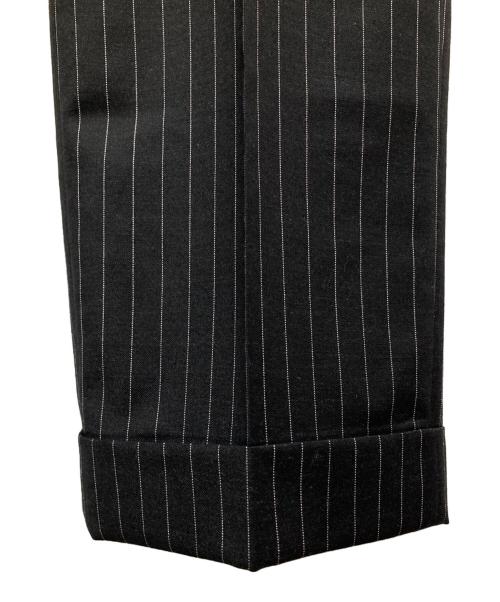 PAUL SMITH（ポールスミス）PAUL SMITH (ポールスミス) ストライプ3ピースセットアップスーツ ブラック サイズ:Lの古着・服飾アイテム
