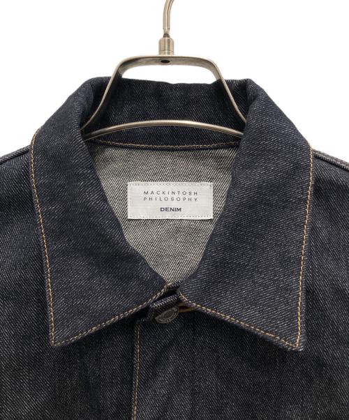 MACKINTOSH PHILOSOPHY（マッキントッシュ フィロソフィー）MACKINTOSH PHILOSOPHY (マッキントッシュ フィロソフィー) デニムジャケット ブルー サイズ:38の古着・服飾アイテム