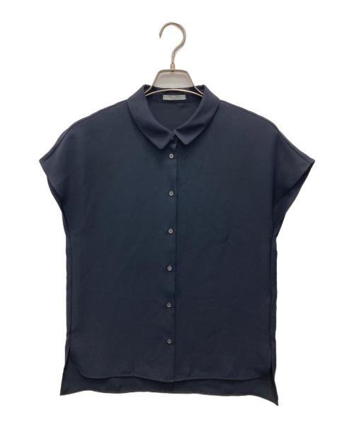 theory luxe（セオリーリュクス）theory luxe (セオリーリュクス) Marvine Serra ブラウス/マーヴィン セラ ブラウス ネイビー サイズ:038の古着・服飾アイテム