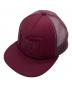 SUPREME（シュプリーム）の古着「stamped mesh back 5-panel maroon/スタンプロゴ メッシュ バック ファイブパネル マルーン」｜レッド