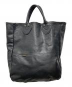 VANSON×nano・universe×FANTASTIC MANバンソン×ナノ・ユニバース×ファンタスティックマン）の古着「別注レザートート」｜ブラック