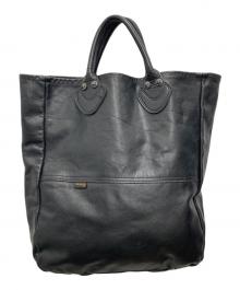 VANSON×nano・universe×FANTASTIC MAN（バンソン×ナノ・ユニバース×ファンタスティックマン）の古着「別注レザートート」｜ブラック