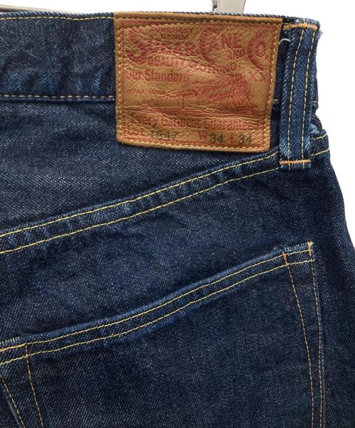 SUGAR CANE（シュガーケーン）SUGAR CANE (シュガーケーン) 14.25oz. DENIM 1947 MODEL インディゴ サイズ:W34の古着・服飾アイテム