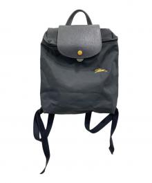 LONGCHAMP（ロンシャン）の古着「プリアージュリュック」｜グレー