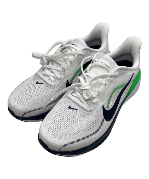 NIKE（ナイキ）NIKE (ナイキ) エア ズーム ペガサス 42WD ホワイト サイズ:27 未使用品の古着・服飾アイテム