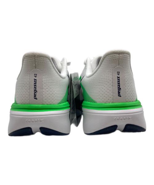 NIKE（ナイキ）NIKE (ナイキ) エア ズーム ペガサス 42WD ホワイト サイズ:27 未使用品の古着・服飾アイテム