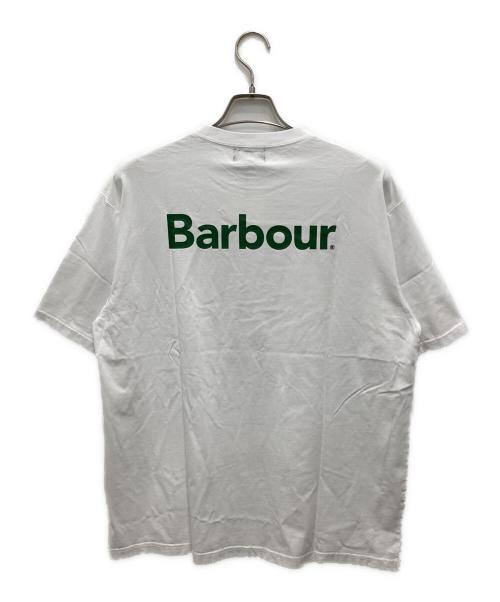 Barbour（バブアー）Barbour (バブアー) プリントTシャツ ホワイト サイズ:L 未使用品の古着・服飾アイテム