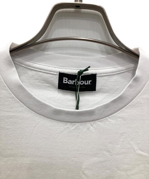 Barbour（バブアー）Barbour (バブアー) プリントTシャツ ホワイト サイズ:L 未使用品の古着・服飾アイテム