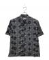 BARNEYS NEWYORK（バーニーズ・ニューヨーク）の古着「ペイズリーS/Sシャツ」｜ブラック