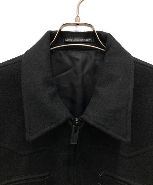 Y's for men（ワイズフォーメン）Y'S for men (ワイズフォーメン) ZIPPER BLOUSON/ジッパーブルゾン ブラック サイズ:2の古着・服飾アイテム