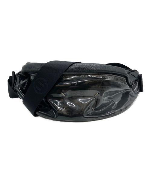 Maison Margiela（メゾンマルジェラ）Maison Margiela (メゾンマルジェラ) Crossbody Bag/ウエストバッグ/クロスボディ バッグ ブラックの古着・服飾アイテム