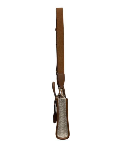 MICHAEL KORS（マイケルコース）MICHAEL KORS (マイケルコース) GIGI エンパイア シグネチャーロゴ ショッパートート ベージュの古着・服飾アイテム