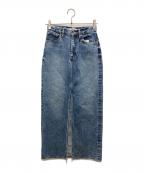Whim Gazetteウィムガゼット）の古着「denimスリットスカート」｜インディゴ