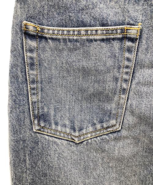 Whim Gazette（ウィムガゼット）Whim Gazette (ウィムガゼット) denimスリットスカート インディゴ サイズ:36の古着・服飾アイテム