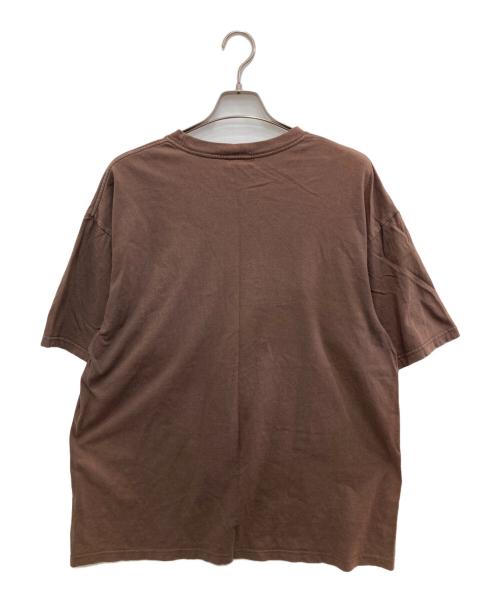 DISNEY（ディズニー）Disney (ディズニー) ムービーTシャツ ブラウン サイズ:XLの古着・服飾アイテム