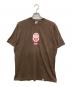 stussy（ステューシー）の古着「00sジェイソンスカルプリントTシャツ」｜ブラウン