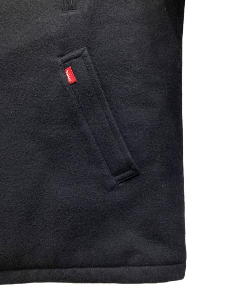 Schott（ショット）Schott (ショット) stussy (ステューシー) メルトンダブルライダースジャケット ネイビー サイズ:XLの古着・服飾アイテム