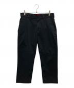 SUPREMEシュプリーム）の古着「Work pants/ﾜｰｸﾊﾟﾝﾂ」｜ブラック