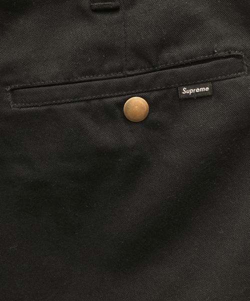 SUPREME（シュプリーム）Supreme (シュプリーム) Work pants/ﾜｰｸﾊﾟﾝﾂ ブラック サイズ:Mの古着・服飾アイテム