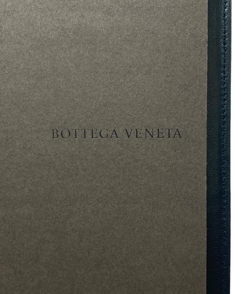 BOTTEGA VENETA（ボッテガベネタ）BOTTEGA VENETA (ボッテガベネタ) イントレチャートノートカバー ブラックの古着・服飾アイテム