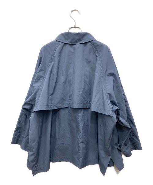 IENA（イエナ）IENA (イエナ) ポプリンオーバーショートコート ブルー サイズ:38 未使用品の古着・服飾アイテム
