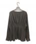 Loungedress (ラウンジドレス) Aラインペプラムブラウス ブラウン サイズ:F：4000円