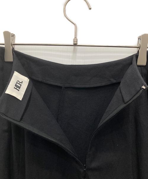 HER.（ハー）HER. (ハー) オックスフレアスカート ブラック サイズ:1の古着・服飾アイテム