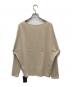 forme (フォルメ) ロングスリーブカットソー ベージュ サイズ:F 未使用品：4000円