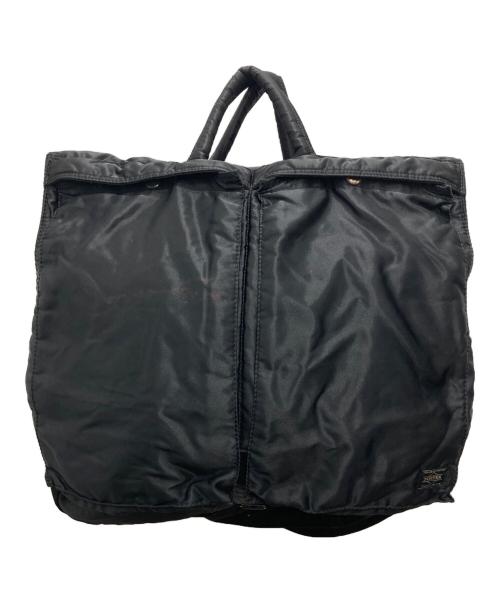 PORTER（ポーター）PORTER (ポーター) 2WAYヘルメットバッグ ブラックの古着・服飾アイテム