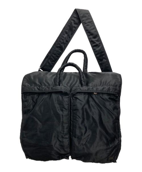 PORTER（ポーター）PORTER (ポーター) 2WAYヘルメットバッグ ブラックの古着・服飾アイテム
