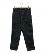 CarHarttカーハート）の古着「DOUBLE KNEE PANT/ダブルニー パンツ」｜ブラック