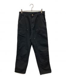 CarHartt（カーハート）の古着「DOUBLE KNEE PANT/ダブルニー パンツ」｜ブラック