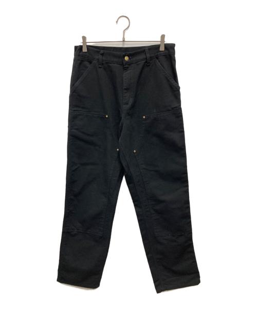 CarHartt（カーハート）CarHartt (カーハート) DOUBLE KNEE PANT/ダブルニー パンツ ブラック サイズ:30×32の古着・服飾アイテム