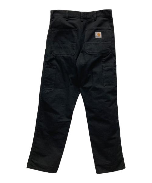CarHartt（カーハート）CarHartt (カーハート) DOUBLE KNEE PANT/ダブルニー パンツ ブラック サイズ:30×32の古着・服飾アイテム