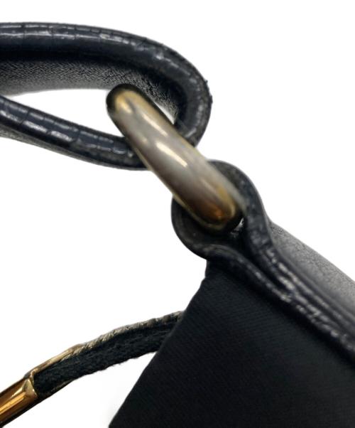 Salvatore Ferragamo（サルヴァトーレ フェラガモ）Salvatore Ferragamo (サルヴァトーレ フェラガモ) ヴァラワンショルダーバッグ ブラックの古着・服飾アイテム