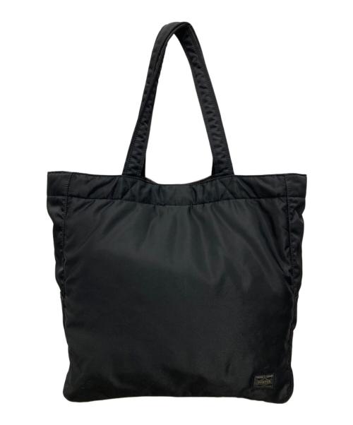 PORTER（ポーター）PORTER (ポーター) CREAM TOTE BAG/クリーム トートバッグ ブラックの古着・服飾アイテム