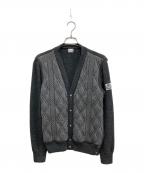 MONCLER GAMME BLEUモンクレール ガム ブルー）の古着「MAGLIONE TRICOT CARDIGAN/カーディガン/マリオーネ トリコ カーディガン」｜グレー