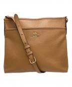 COACHコーチ）の古着「ショルダーバッグ」｜ベージュ