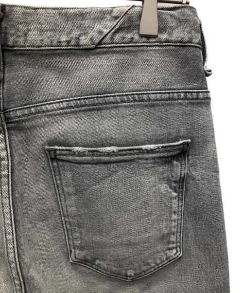 upper hights（アッパーハイツ）upper hights (アッパーハイツ) ”THE EIGHTY'S”デニムパンツ グレー サイズ:W25の古着・服飾アイテム