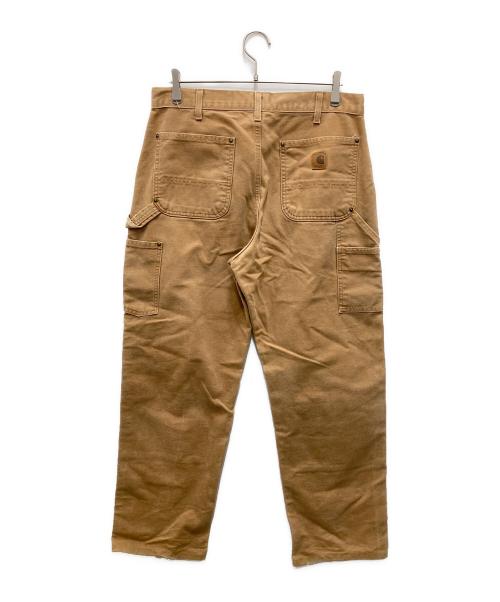 CarHartt（カーハート）CarHartt (カーハート) Dungaree Fitダブルニーデニムペインターパンツ ベージュ サイズ:W34の古着・服飾アイテム