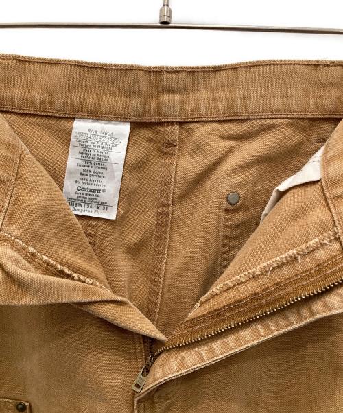 CarHartt（カーハート）CarHartt (カーハート) Dungaree Fitダブルニーデニムペインターパンツ ベージュ サイズ:W34の古着・服飾アイテム