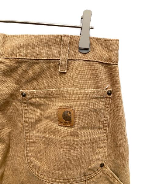 CarHartt（カーハート）CarHartt (カーハート) Dungaree Fitダブルニーデニムペインターパンツ ベージュ サイズ:W34の古着・服飾アイテム