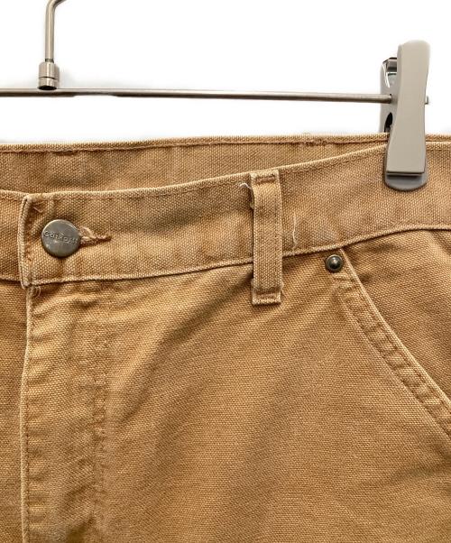 CarHartt（カーハート）CarHartt (カーハート) Dungaree Fitダブルニーデニムペインターパンツ ベージュ サイズ:W34の古着・服飾アイテム